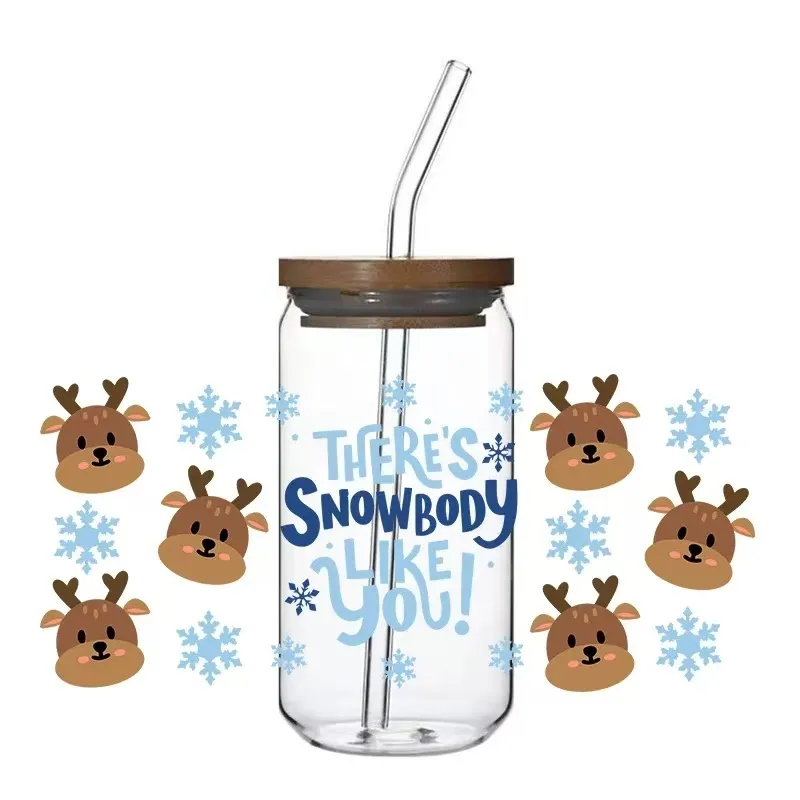 16oz ग्लास कप ट्रान्सफर स्टिकर्ससाठी ऍप्लिकेशन नोट्स काय आहेत?