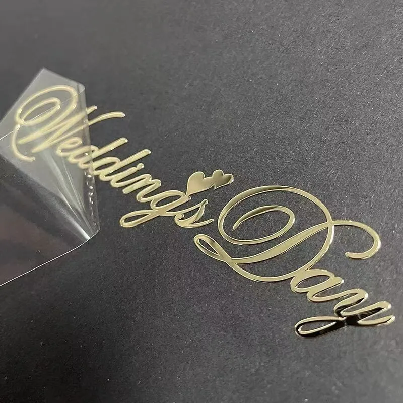 यूव्ही आणि मेटल ट्रान्सफर स्टिकर्समधील फरक