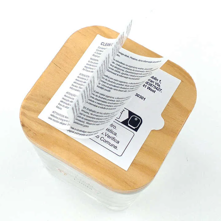 पुस्तिकेची लेबले फोल्ड करा